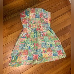 Lilly Pulitzer State of Mind Patchwork Lottie Dress